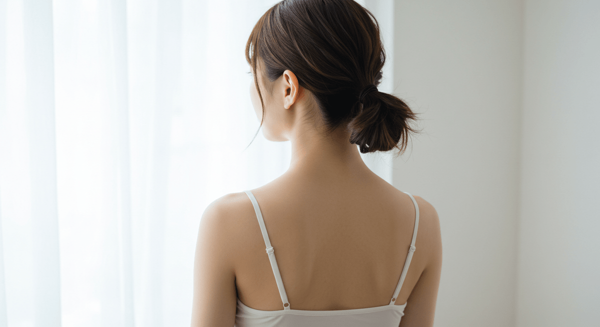 背中の色素沈着、優しくケアして見せたくなる肌へ