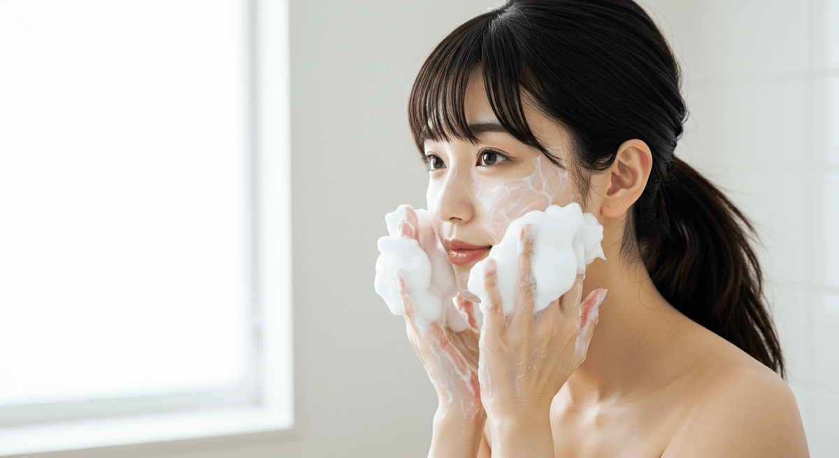 泡立てネットって本当に効果あるの?手だけとの違いを比較してみました
