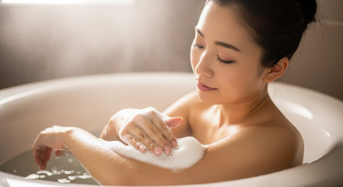 顔だけじゃもったいない！洗顔ネットで叶える全身「摩擦レス」ボディケア