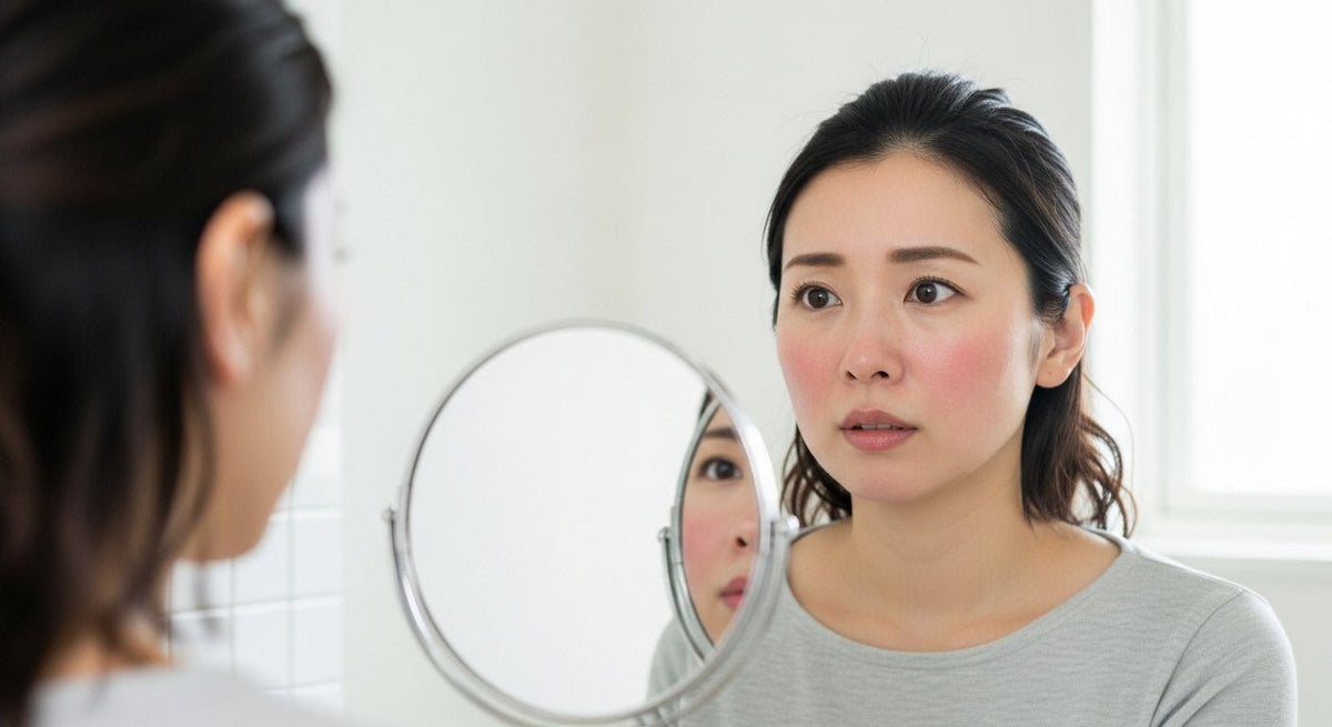 肌の赤みが気になる方へ 美容液選びのポイント