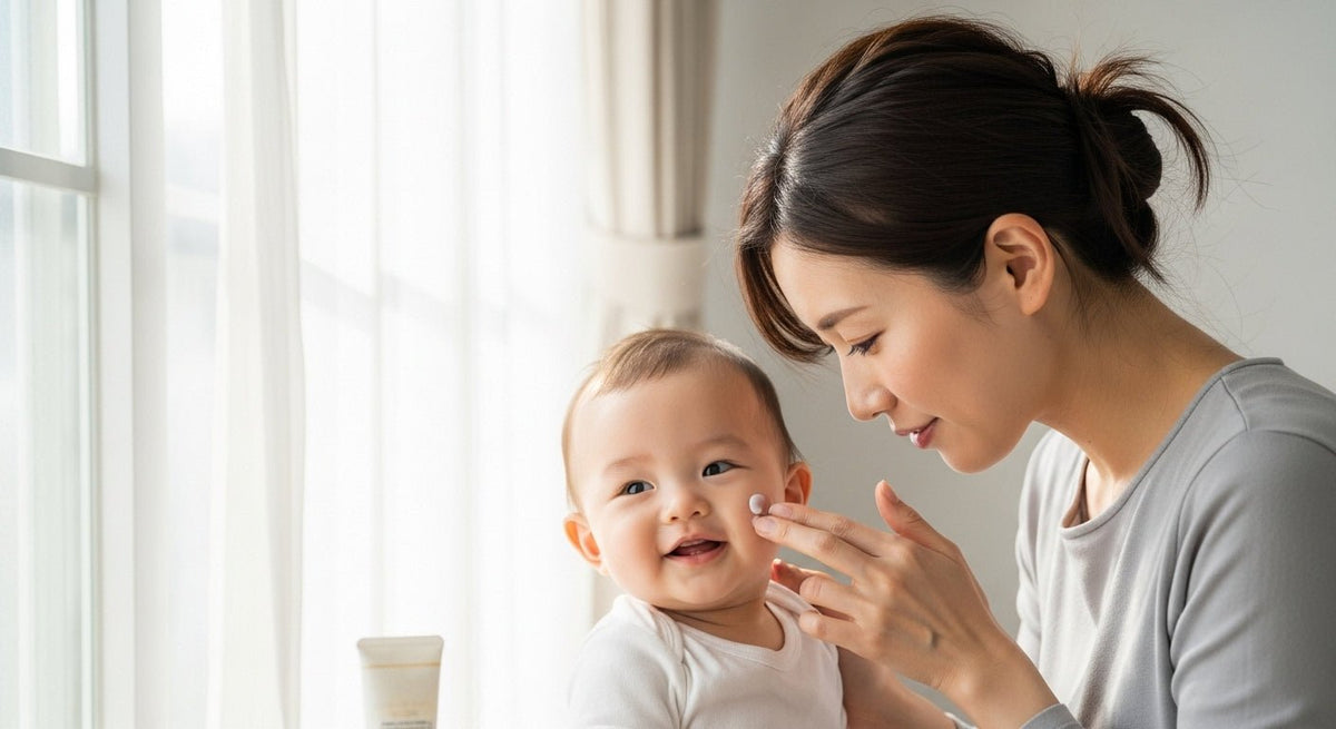 赤ちゃんの肌とママの笑顔を守る。薬剤師が教える「やさしい保湿ローション」の選び方