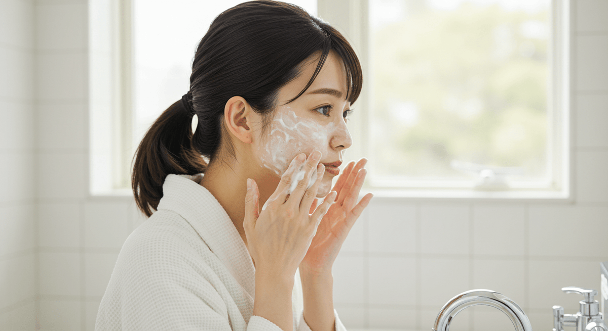 冬の乾燥肌に注意！正しい洗顔方法と保湿のコツ