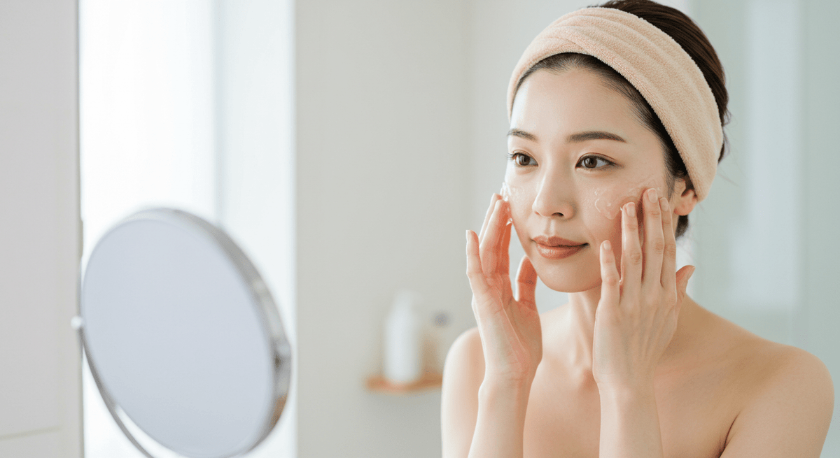 「美白の習慣」ジェルで行う、シミ予防の透明感マッサージ