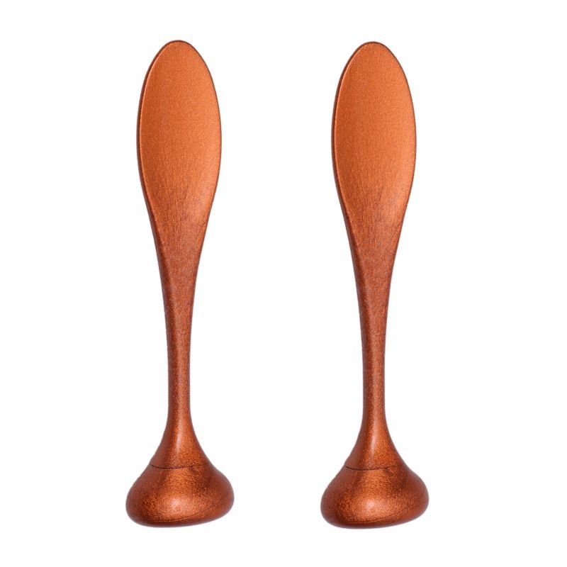 夏のSALEポイント10倍スパチュラ化粧品コスメ２個セット縦7.45cm幅1.4cmSkinBabyスキンベビー自立するスパチュラクリーム抗菌銅配合PP日本製1000円ポッキリ送料無料