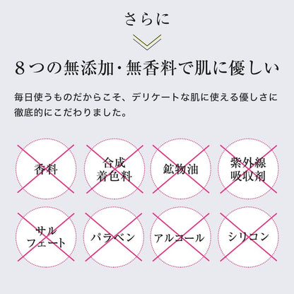 スキンベビー クレンジングジェルは、香料・鉱物油など8つの無添加で敏感肌にもやさしい洗顔ジェル。