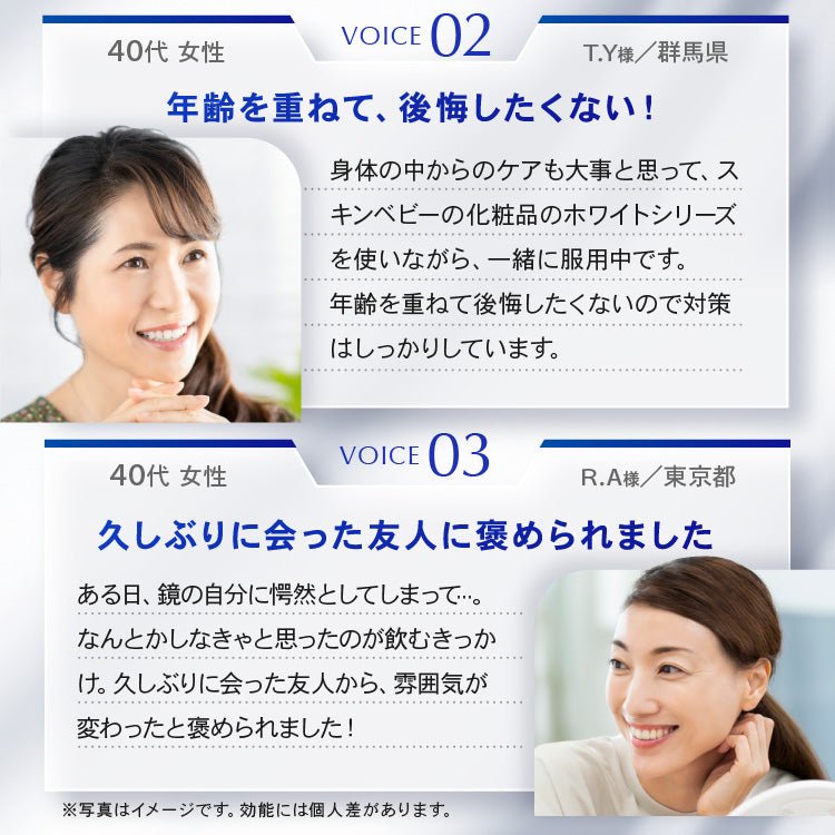 スキンベビー ホワイトエナジープラス オールインワン美容サプリメント 120粒 ブライトニングパイン レモン風味 噛んでも美味しい